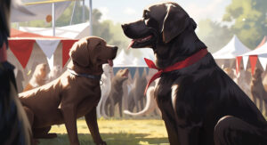 Lucky Labrador - der Ratgeber-Blog für Menschen mit Labrador Retriever - Thema: Die Bedeutung von Rassestandards und Bewertungskriterien bei Hundeausstellungen mit Labrador Retriever