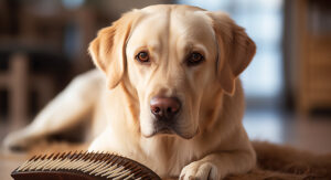 Lucky Labrador - der Ratgeber-Blog für Menschen mit Labrador Retriever - Thema: Die richtige Technik zur Entfernung von Unterwolle bei einem Labrador Retriever