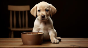 Lucky Labrador - der Ratgeber-Blog für Menschen mit Labrador Retriever - Thema: Was sollte man bei der Ernährung von Labrador Welpen beachten?