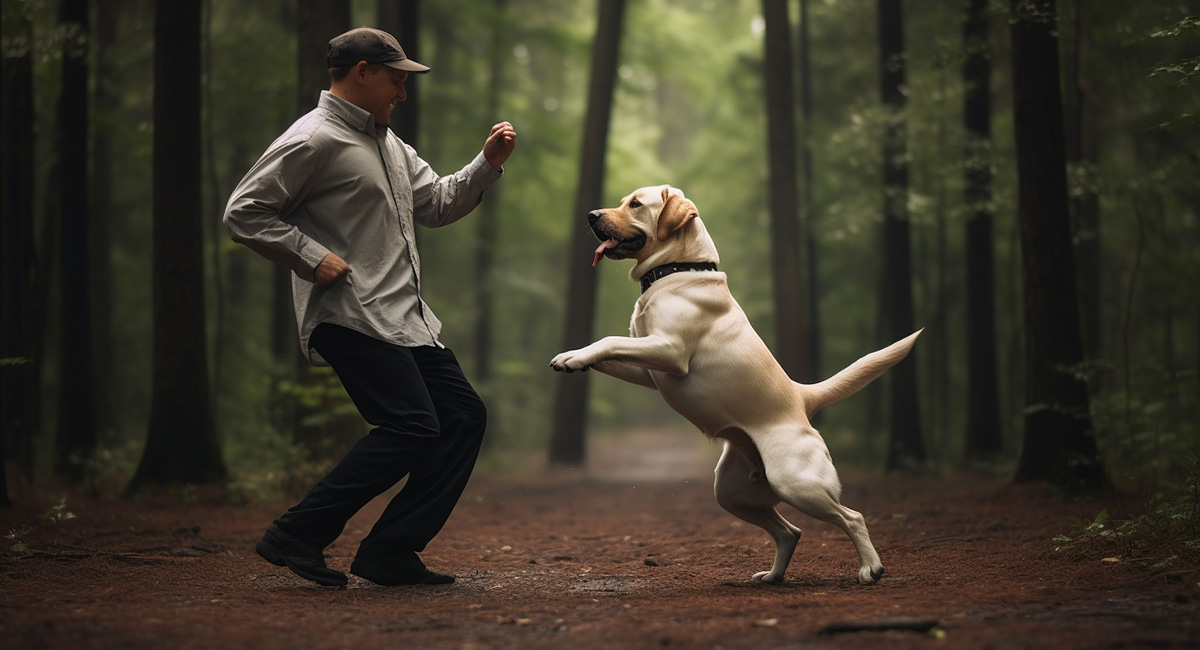 Dogdancing mit Labrador Retriever