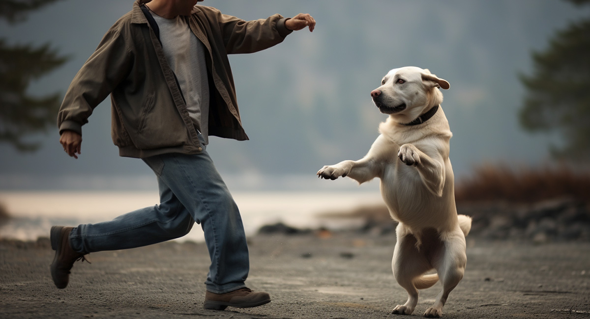 Training mit einem Labrador: Körperhaltung & Stimme