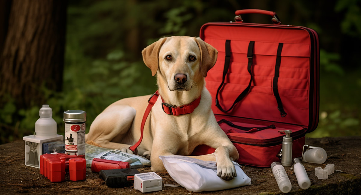 Lucky Labrador - der Ratgeber-Blog für Menschen mit Labrador Retriever - Thema: CHECKLISTE: Erste-Hilfe-Set für Labrador Retriever