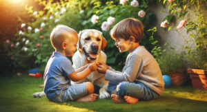 Lucky Labrador - der Ratgeber-Blog für Menschen mit Labrador Retriever - Thema: Labrador Retriever und Kinder: Gemeinsam lernen und Verantwortung übernehmen