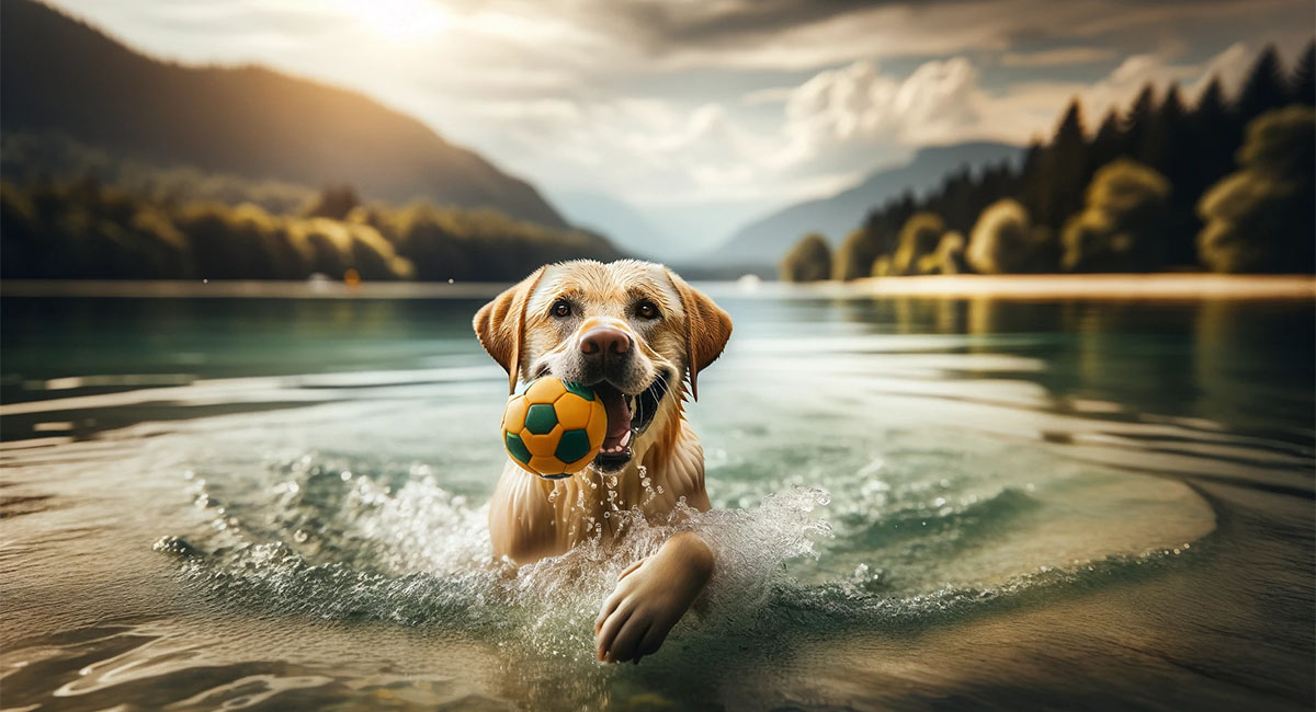 Besondere Fähigkeiten und Talente des Labradors: Apportierfähigkeiten und Wasserliebe