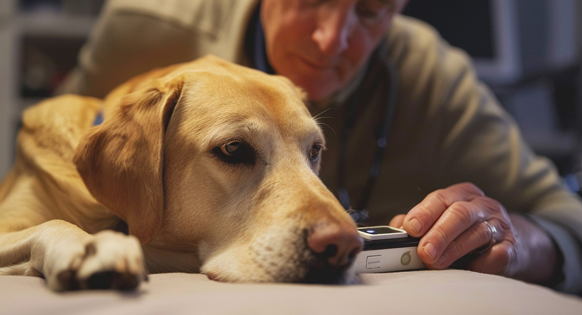 Lucky Labrador - der Ratgeber-Blog für Menschen mit Labrador Retriever - Thema: Die Anzeichen und Behandlung von Diabetes bei einem Labrador Retriever