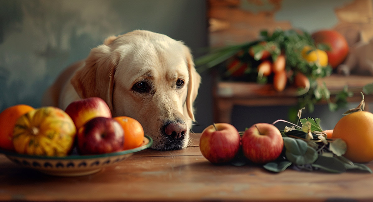 Lucky Labrador - der Ratgeber-Blog für Menschen mit Labrador Retriever - Thema: Die geeigneten Obst- und Gemüsesorten als Ergänzung zur Ernährung eines Labrador Retrievers