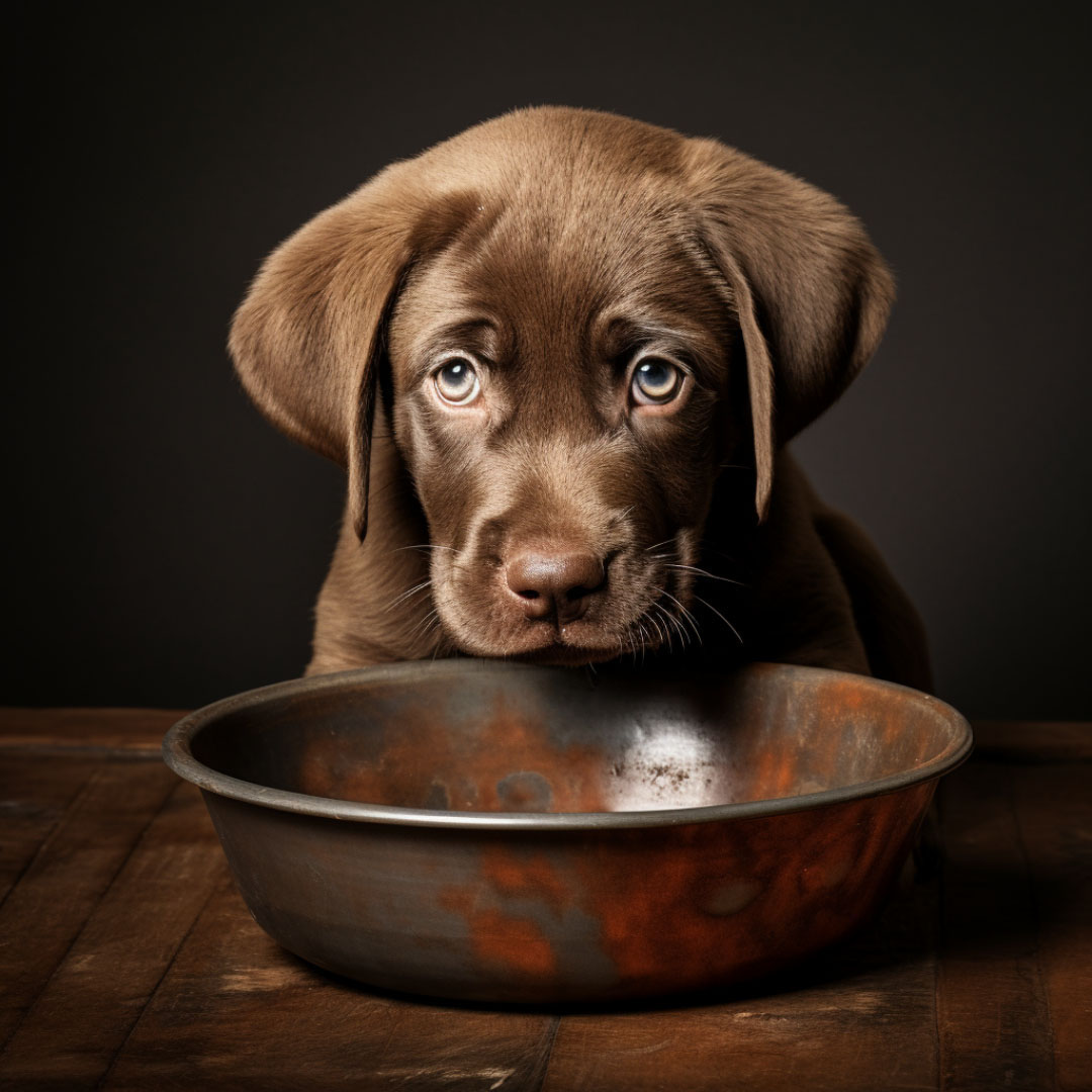 Labrador-Welpen: Die beste Ernährung für einen gesunden Start.