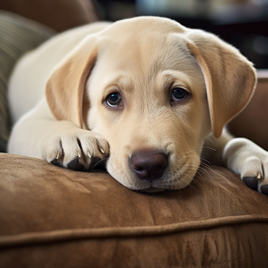 Die ersten Schritte nach der Adoption eines Labradors.